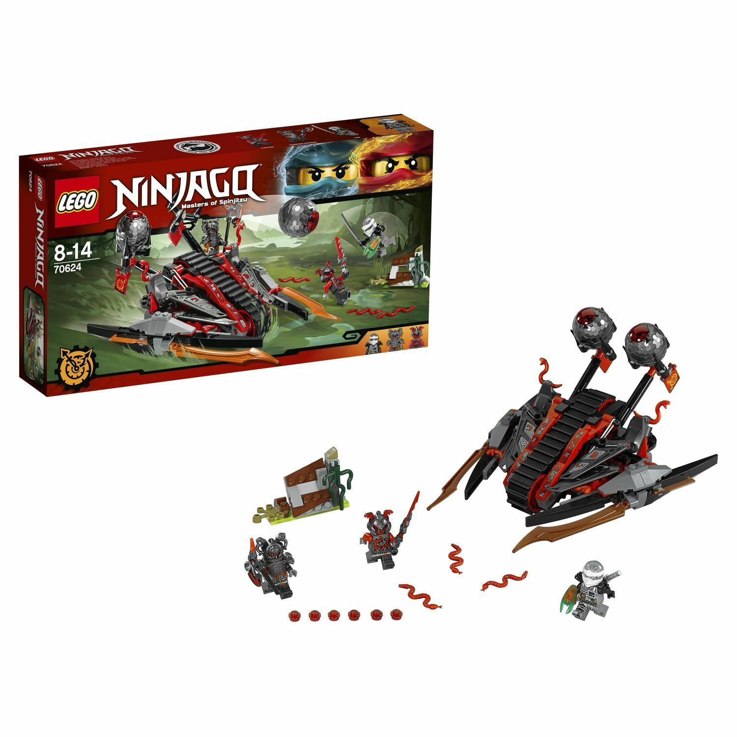 Конструктор LEGO Ninjago Алый захватчик (70624) - фото 1