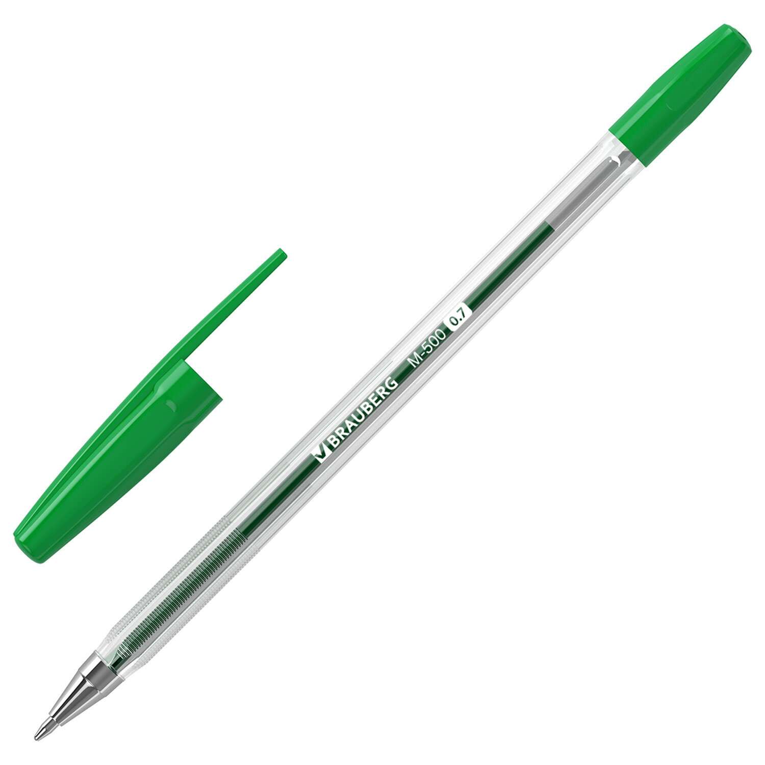 Ручки шариковые Brauberg цветные набор 10 штук тонкие для школы - фото 16