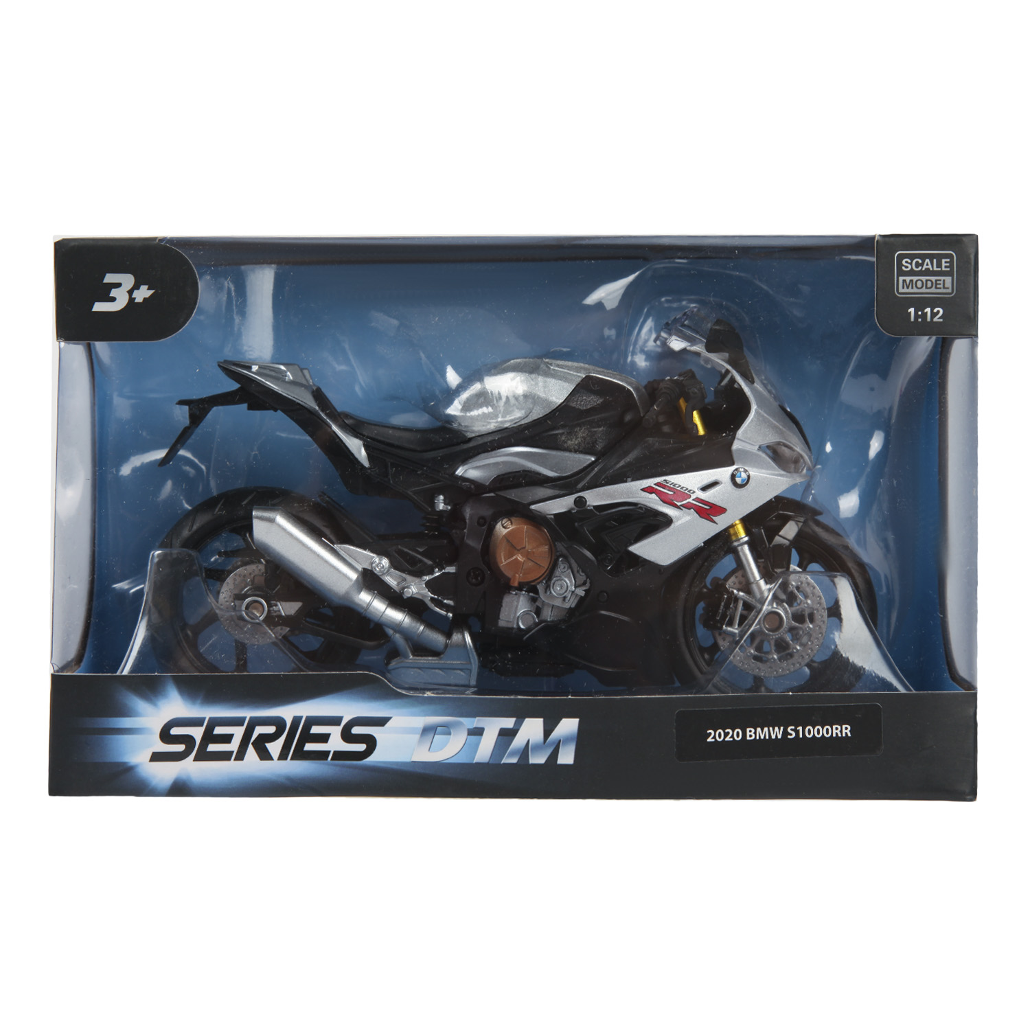 Мотоцикл Mobicaro BMW S1000RR 1:12 красный 644101 - фото 2