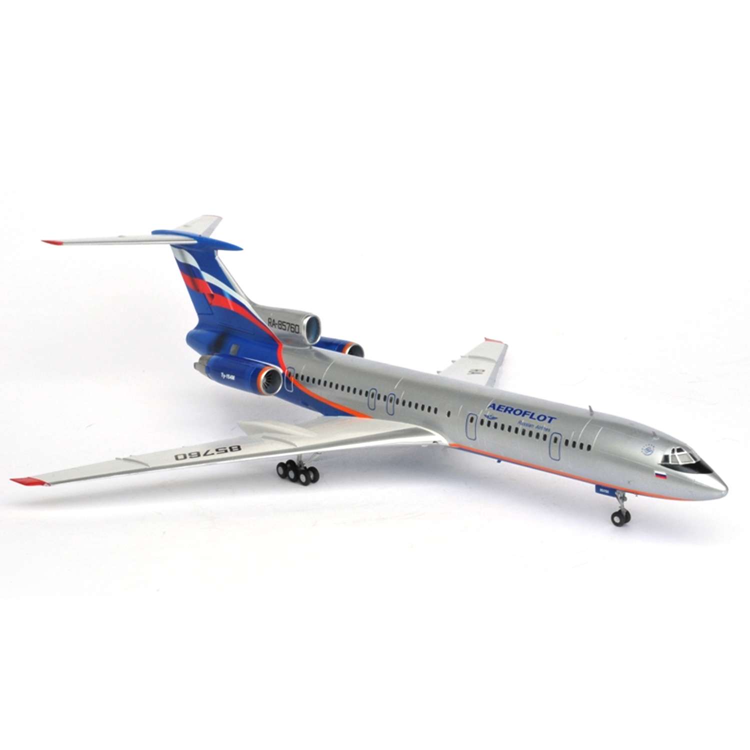 Модель для сборки Звезда Пассажирский авиалайнер Ту-154 7004 - фото 6