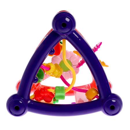 Развивающая игрушка Sima-Land «Умный малыш» фиолетовый зайчик