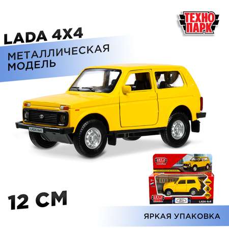 Автомобиль Технопарк LADA желтый