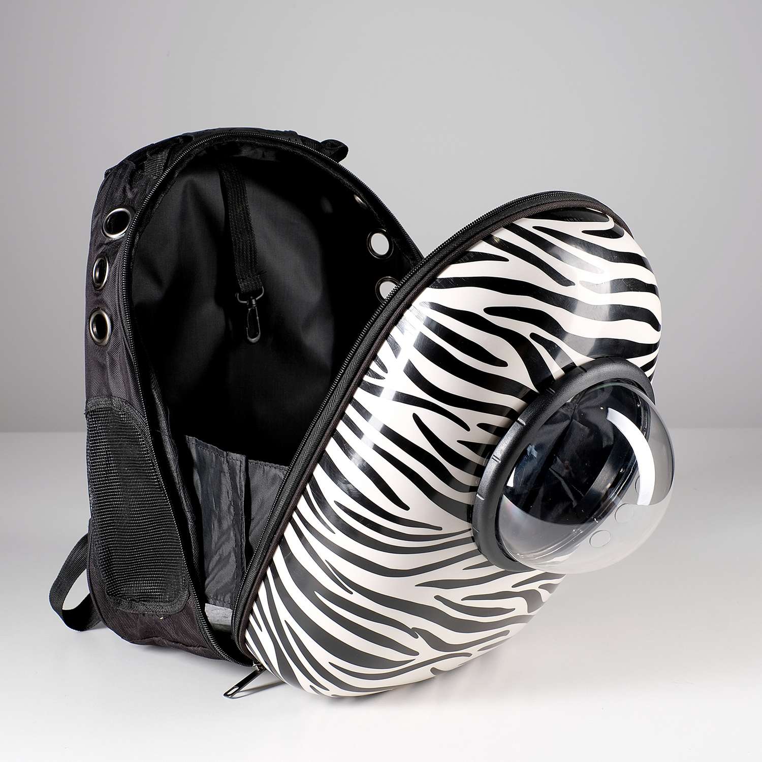 Рюкзак для переноски животных Пижон с окном для обзора 32х25х42 см - фото 4