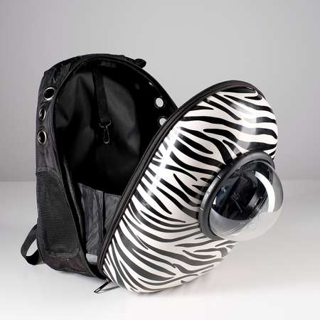 Рюкзак для переноски животных Пижон с окном для обзора 32х25х42 см