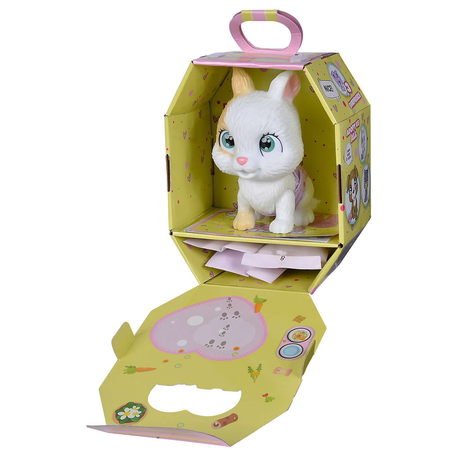 Набор игровой Simba Pamper Petz Кролик с аксессуарами в непрозрачной упаковке (Сюрприз) 5953052 - фото 2