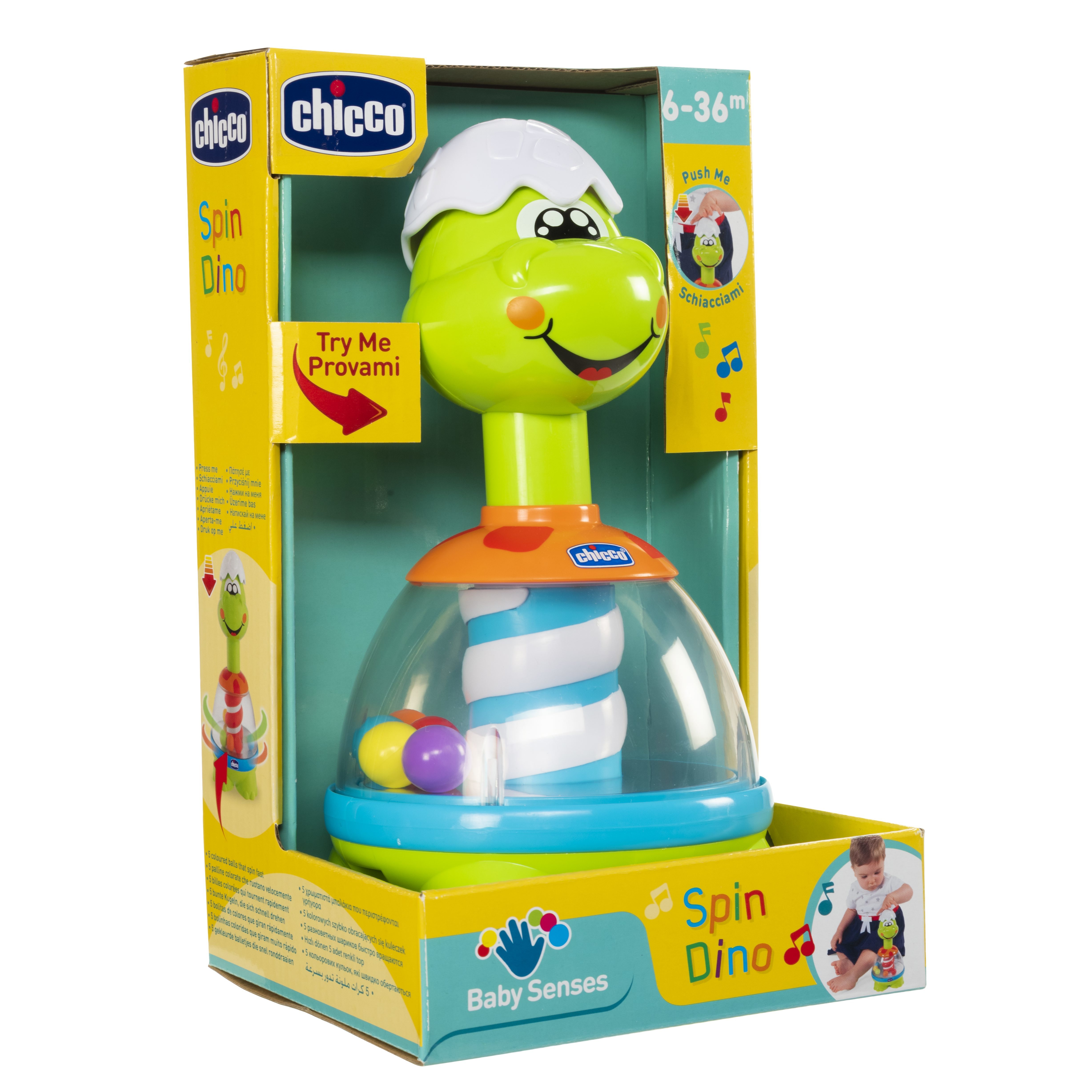 Игрушка-юла Chicco Spin-Dino