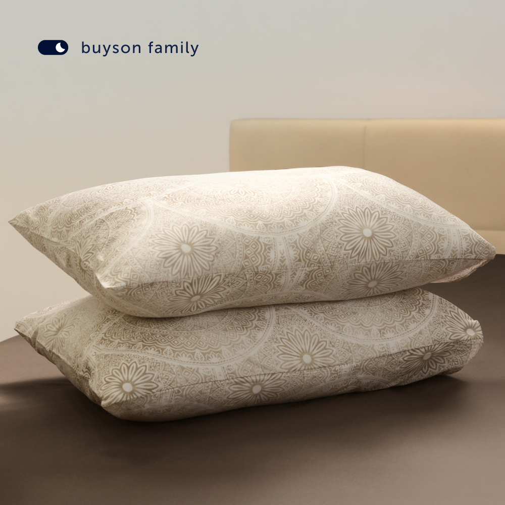 Комплект постельного белья 1,5-спальный buyson BuyMirage хлопковый сатин цвет Shine - фото 13