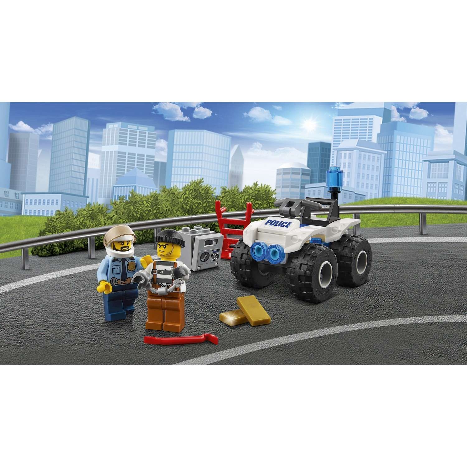 Конструктор LEGO City Police Полицейский квадроцикл (60135) - фото 6