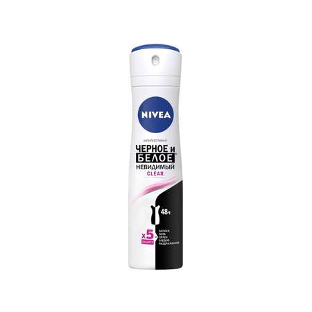 Антиперспирант NIVEA Черное и Белое. Невидимый Extra 150 мл