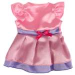 Одежда для кукол Карапуз 40-42 см платье розово-фиолетовое