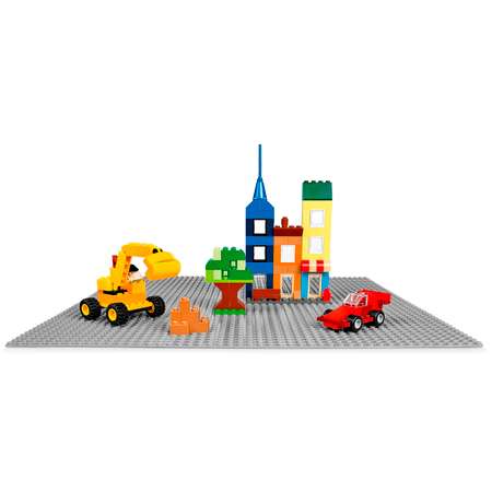 Конструктор детский LEGO Classic Серая базовая пластина 11024