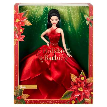 Кукла модельная Barbie Signature Holiday 2022