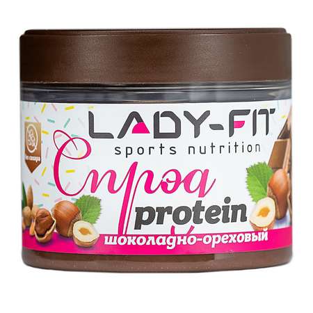 Спред Lady Fit шоколадно-ореховый 250г