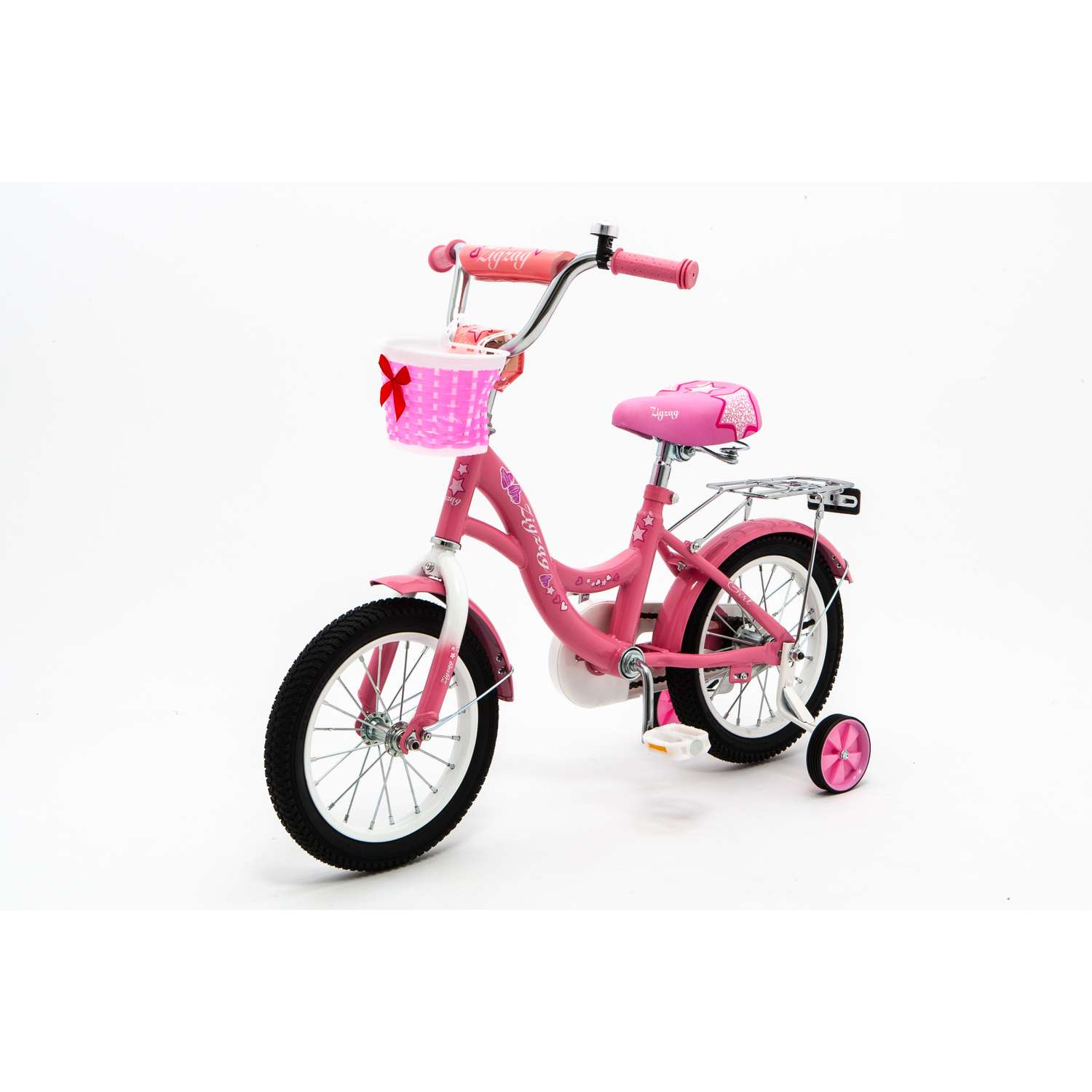 Велосипед ZigZag 14 GIRL розовый - фото 3