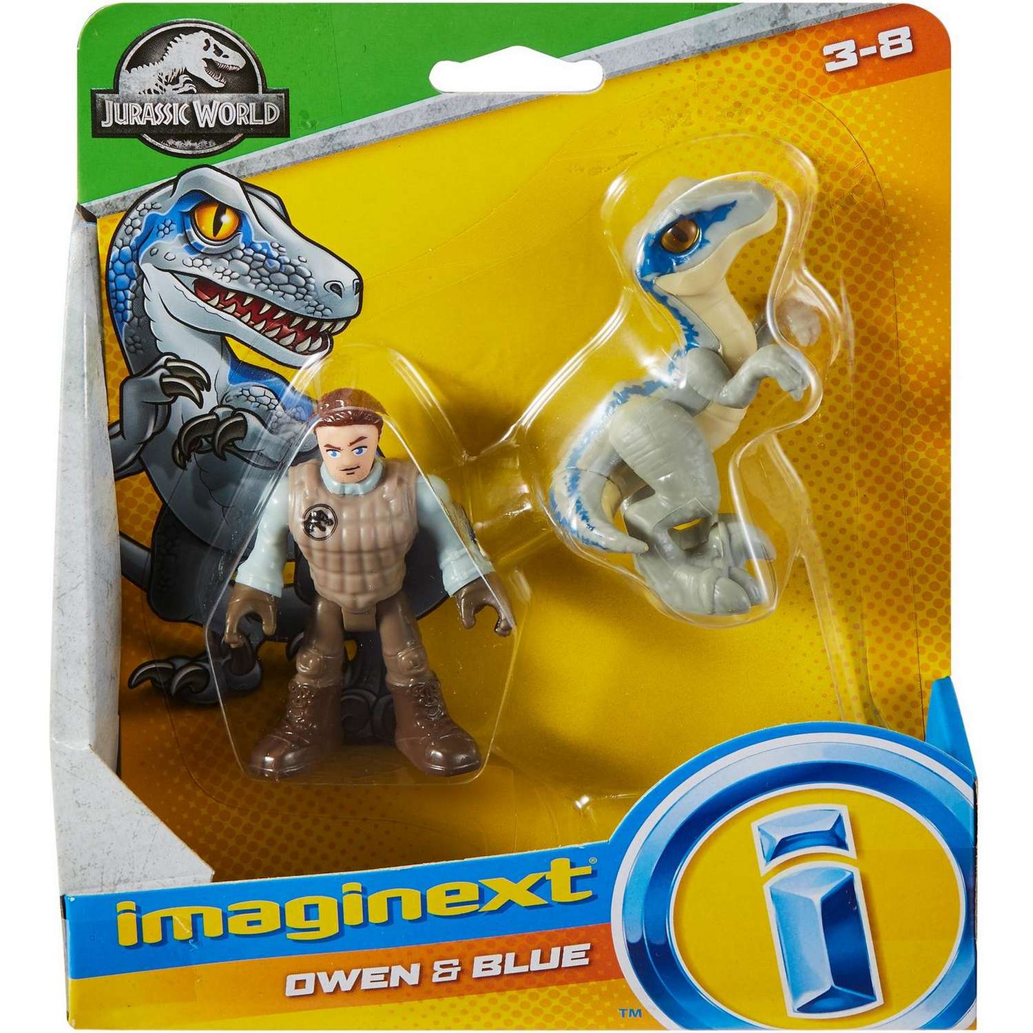 Набор игровой IMAGINEXT JW Оуэн и Блю GBN18 - фото 2