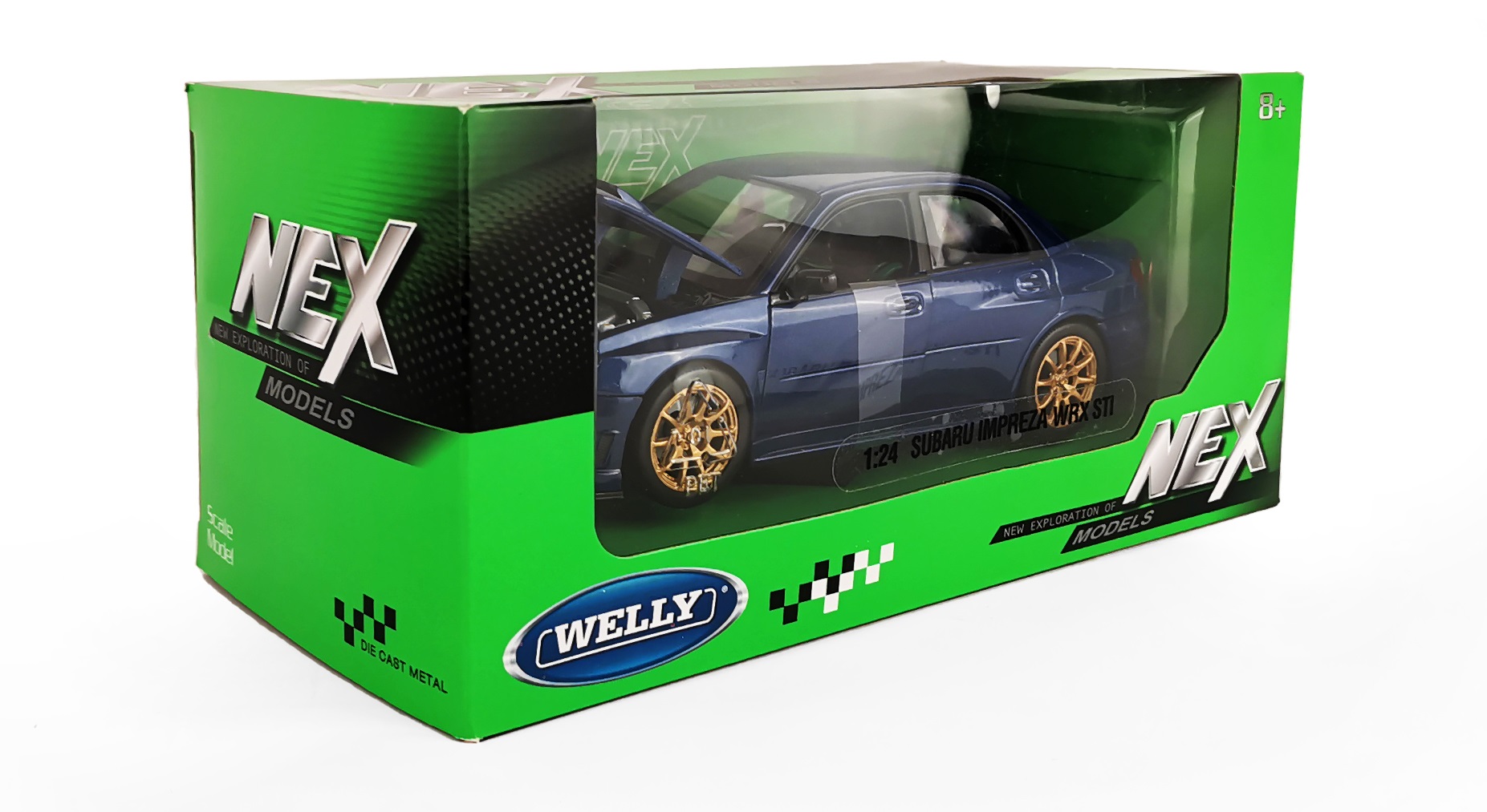 Автомобиль Welly 1:24 без механизмов 22487NS-W - фото 5