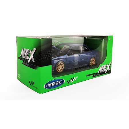 Машинка Welly 1:24 Subaru Impreza WRX STI синяя