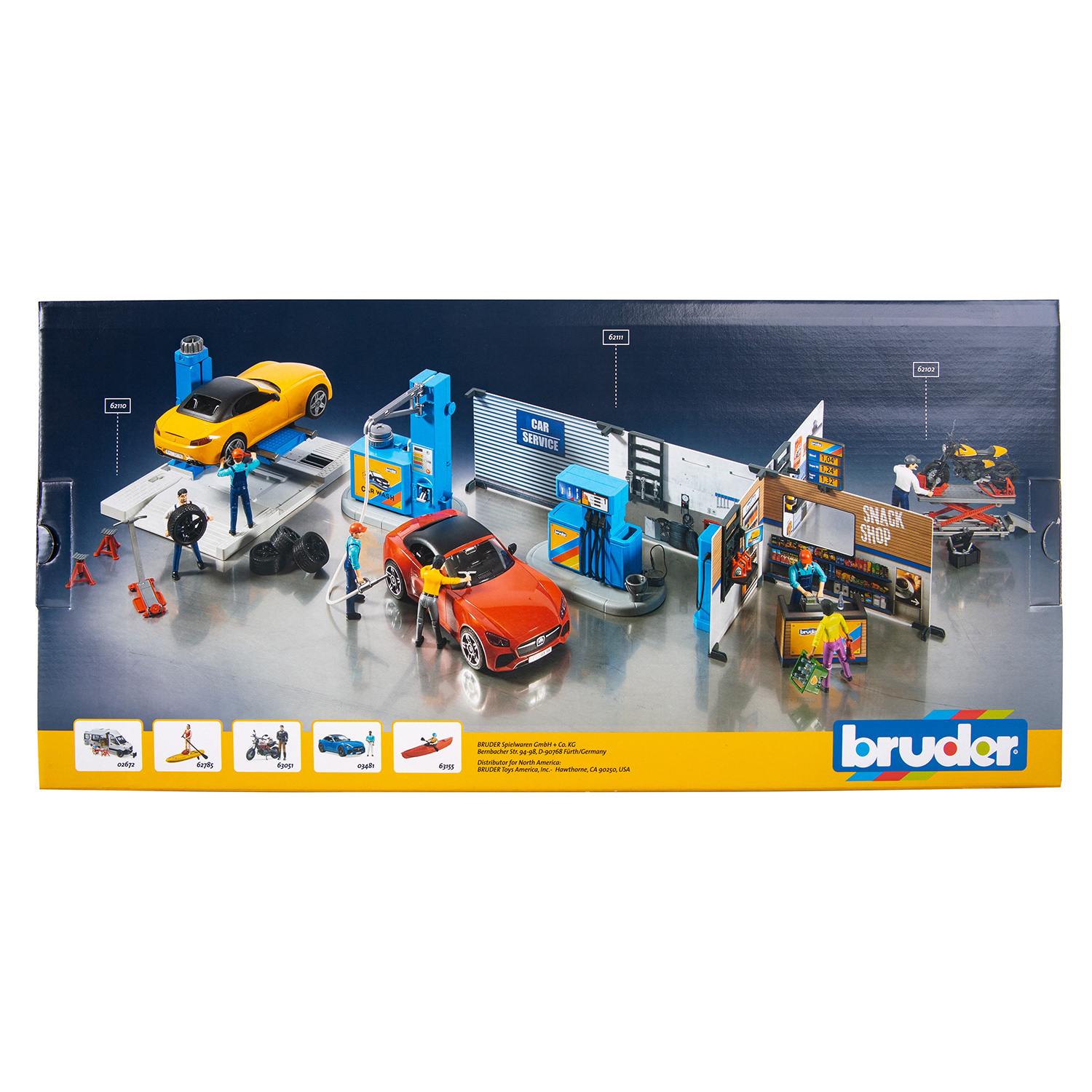 Garage bruder on sale