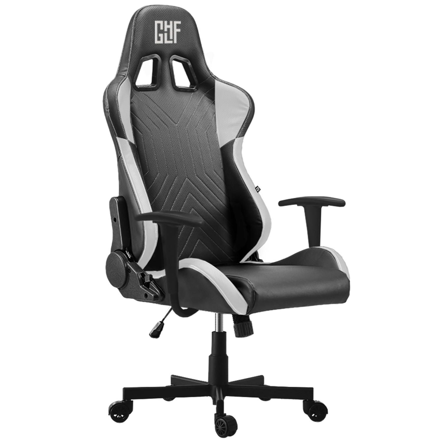 Компьютерное кресло GLHF серия 1X Black/White - фото 1
