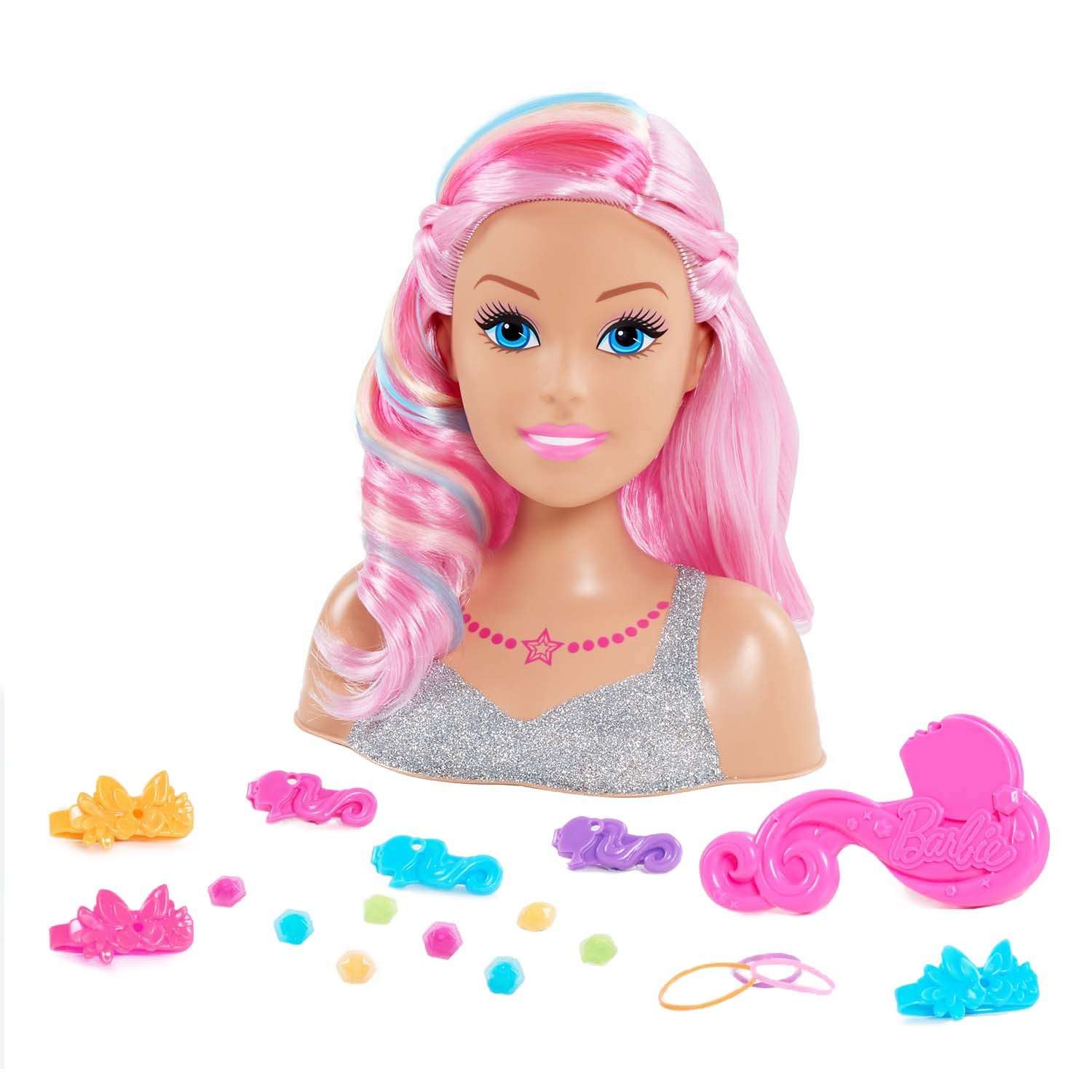 Набор Barbie Торс для создания причесок купить по цене ₽ в интернет-магазине Детский мир