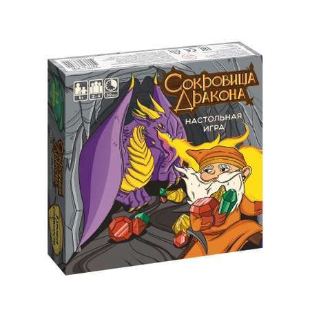 Настольная игра Нескучные игры Сокровища дракона