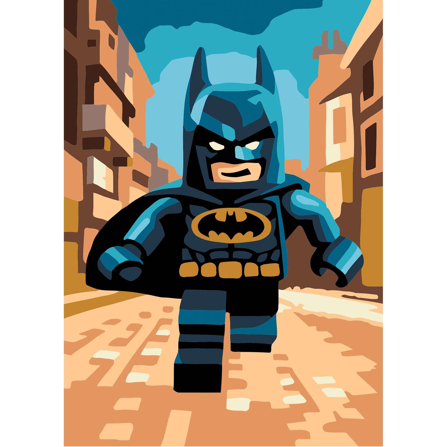 Картина по номерам Hobby Paint мини 15х21 см Лего Бетмен - фото 2
