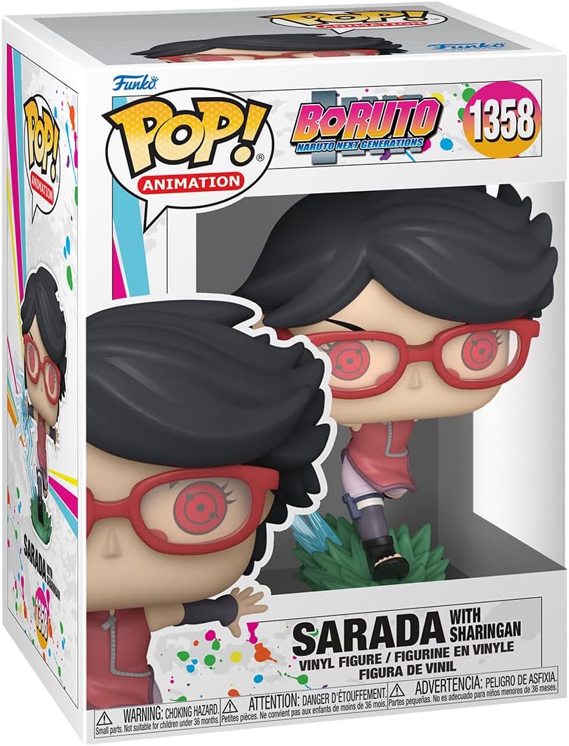 Фигурка Funko POP! Сарада Boruto Sarada with Sharingan из аниме Боруто  купить по цене 3999 ₽ в интернет-магазине Детский мир