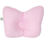 Подушка для новорожденных Mums Era ортопедическая розовая