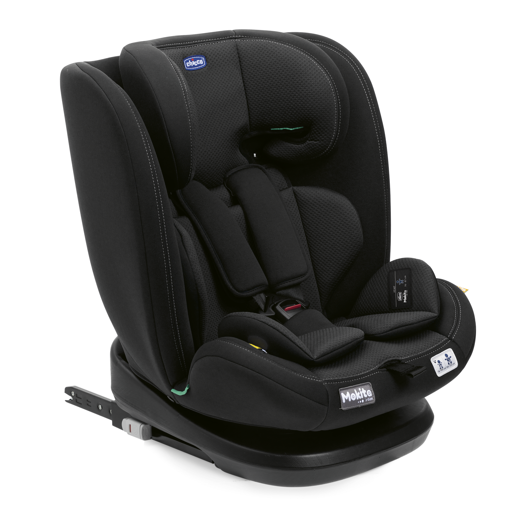 Автокресло Chicco Mokita Classic Black Isofix 0+/1/2/3 (0-36 кг) - фото 1