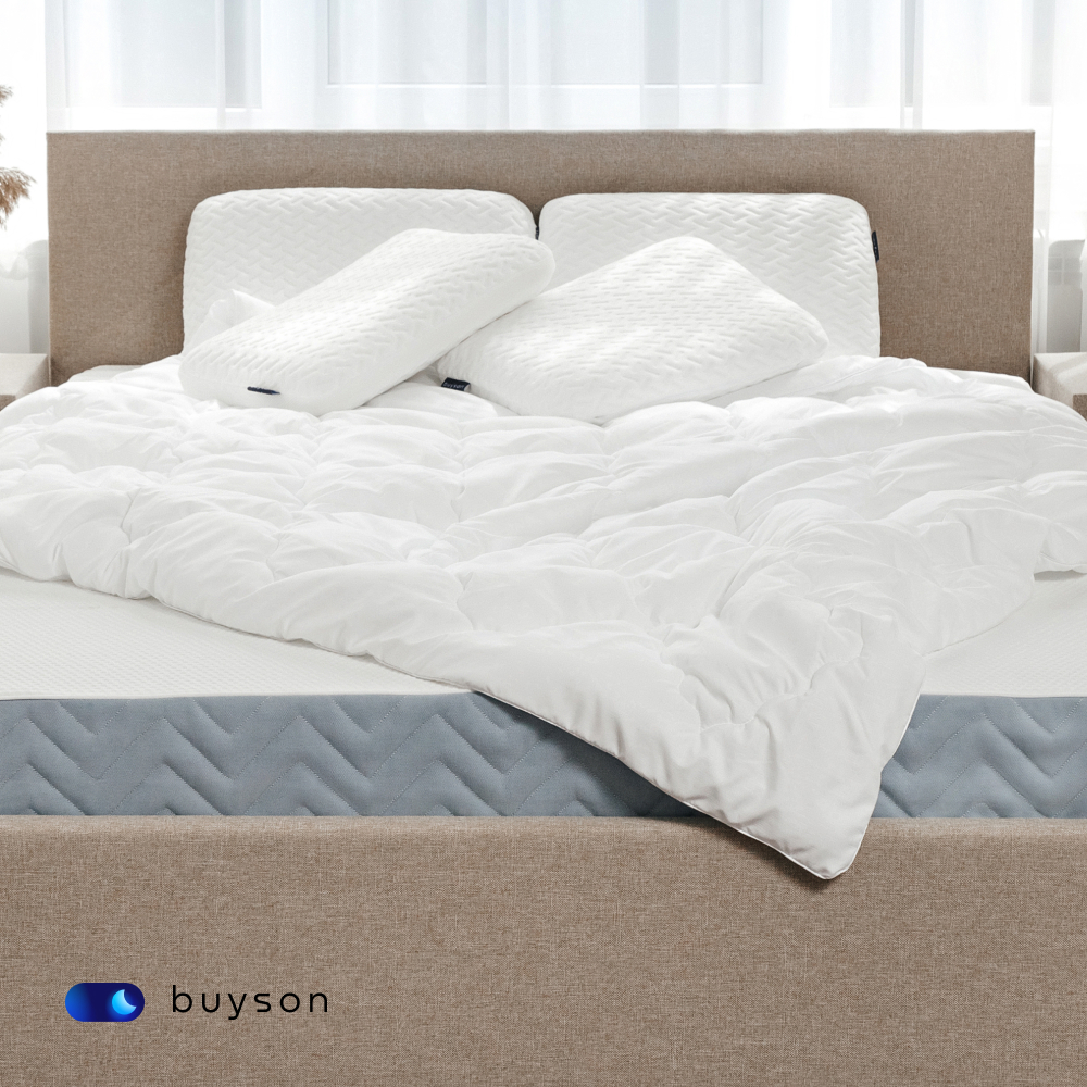 Пенная ортопедическая подушка buyson BuyRest L 40х60 см высота 13 см - фото 9