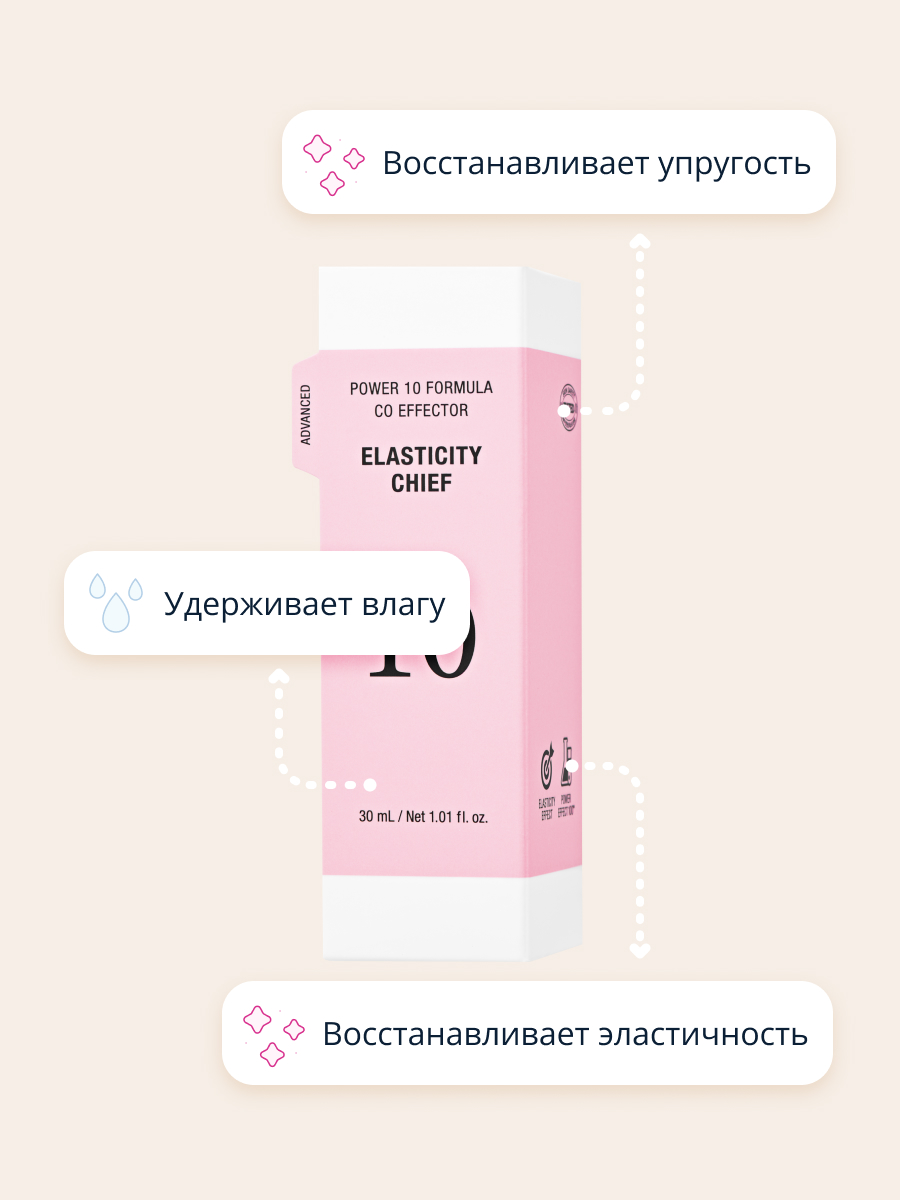 Сыворотка для лица Its Skin Power 10 formula co с коллагеном укрепляющая 30 мл - фото 3