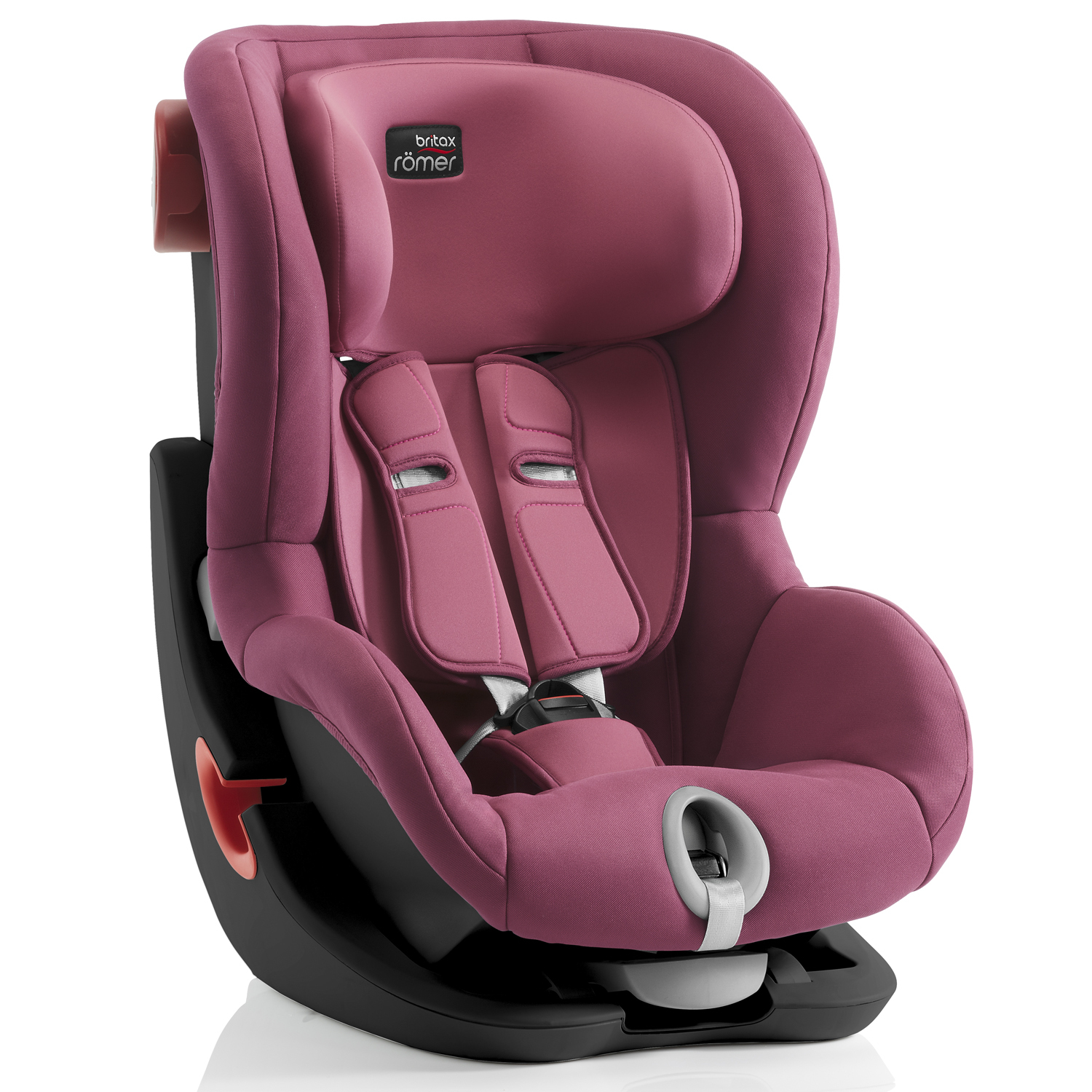 Автокресло Britax Roemer King II Black Series Wine Rose - фото 5