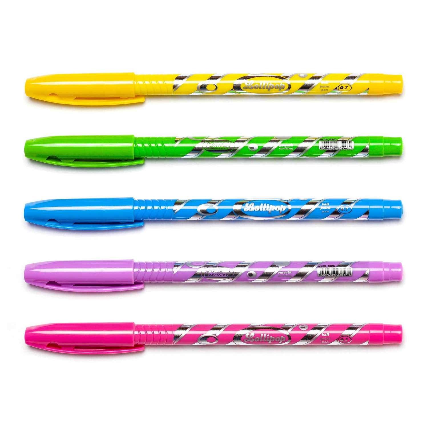 Ручка шариковая Hatber Lollipop в ассортименте 7CB_50092 - фото 1