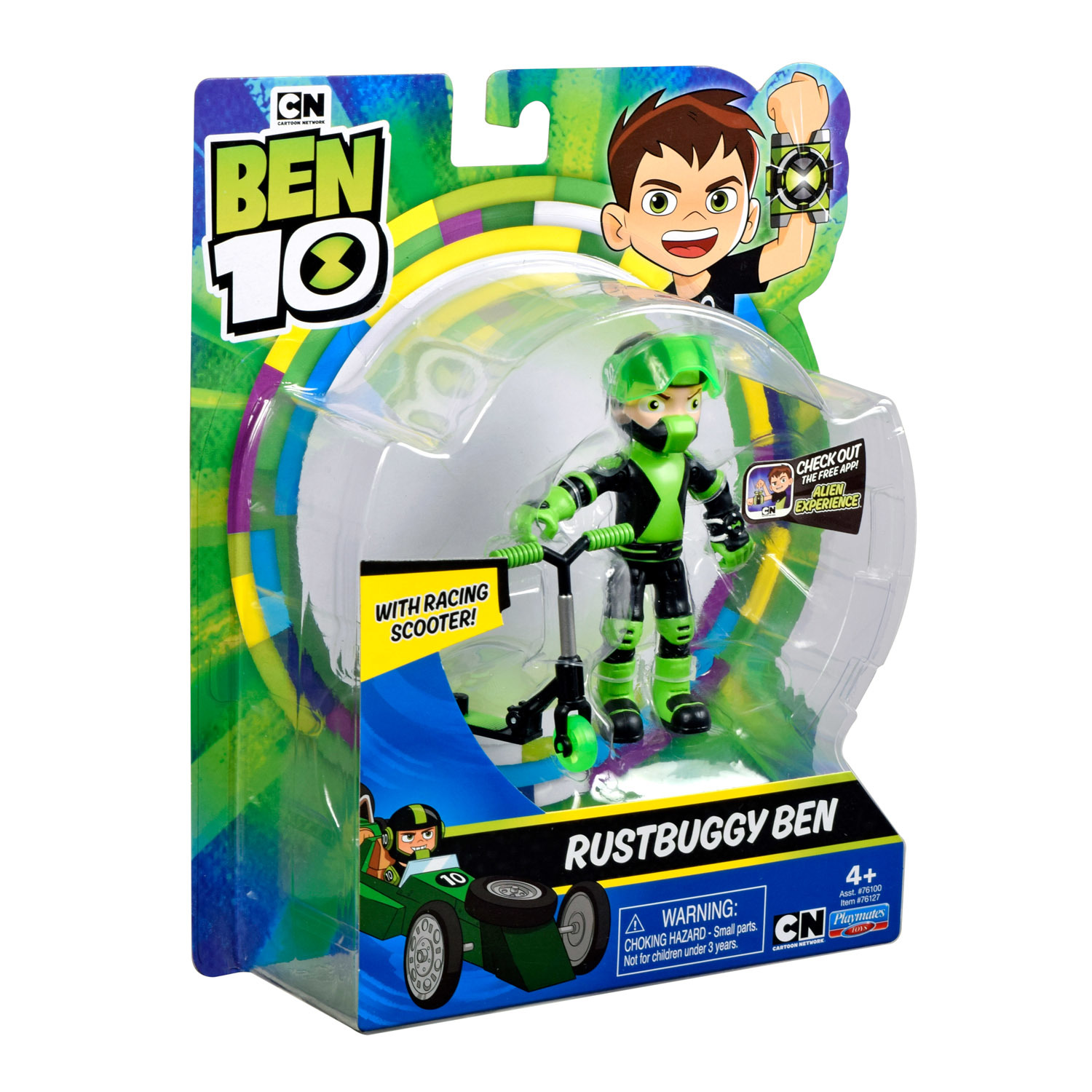 Фигурка Ben10 Бен на самокате 76127 - фото 3