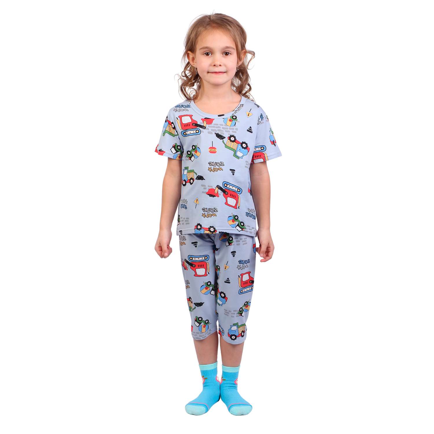 Пижама Little Mania цвет голубой страна производства Китай ZW919-SP купить  по цене 1720 ₽ в интернет-магазине Детский мир