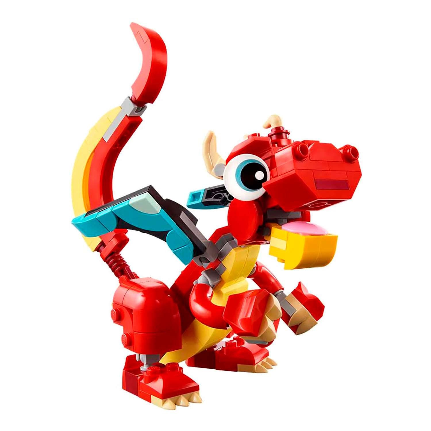 Конструктор детский LEGO Creator 3-in-1 Красный дракон 31145 - фото 4