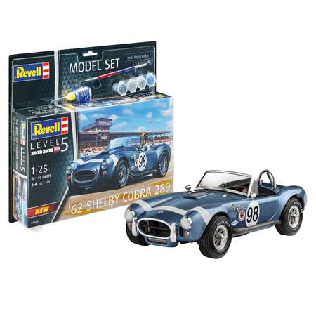 Сборная модель Revell Британский спортивный автомобиль AC Cobra 289