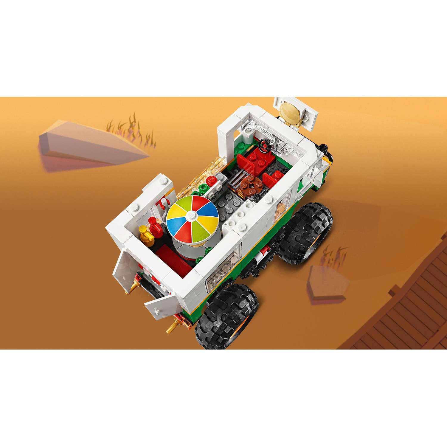 Конструктор LEGO Creator Грузовик Монстрбургер 31104 - фото 13