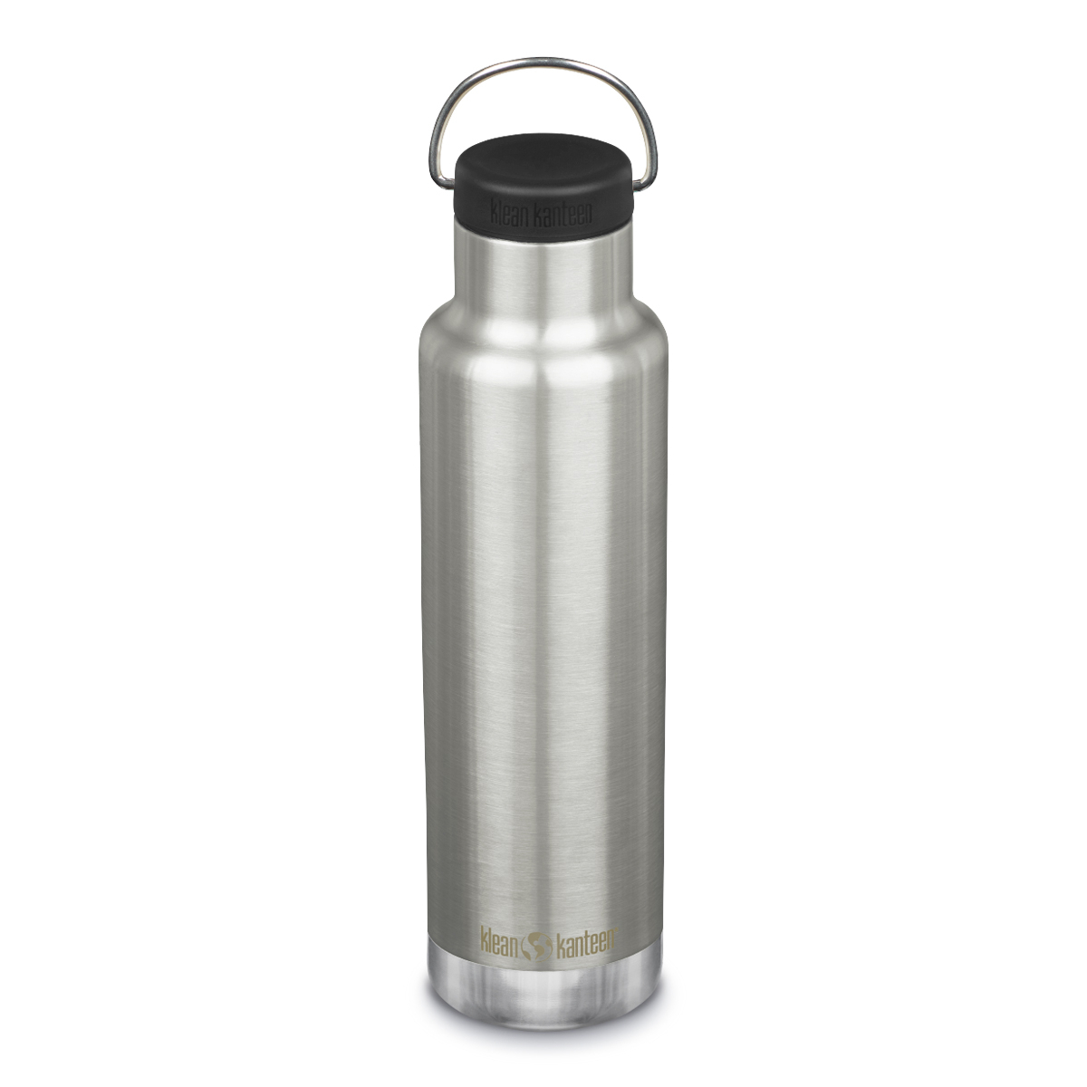 Термобутлыка Klean Kanteen Insulated Classic 20oz Brushed Stainless 592 мл - фото 1