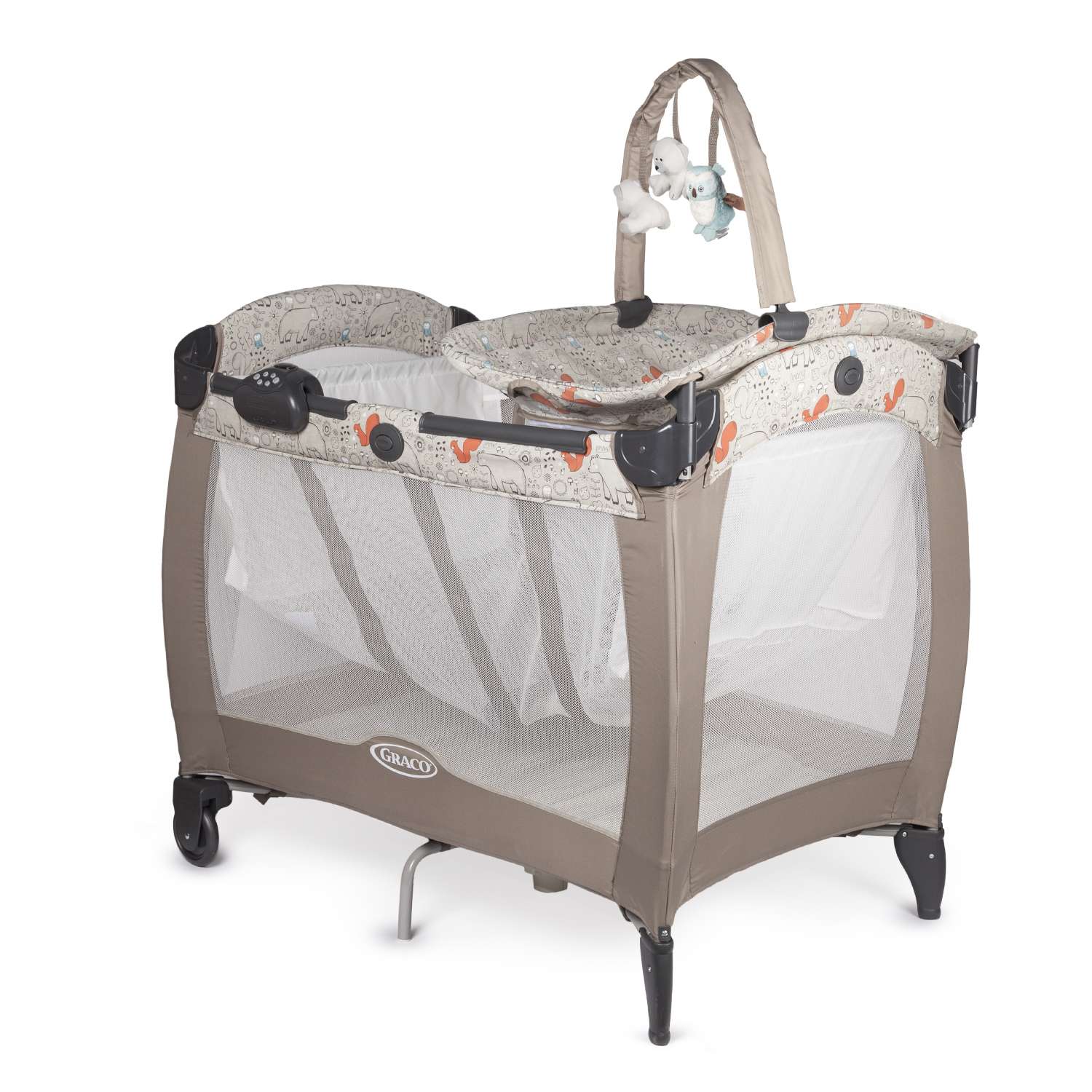 манеж кровать graco contour