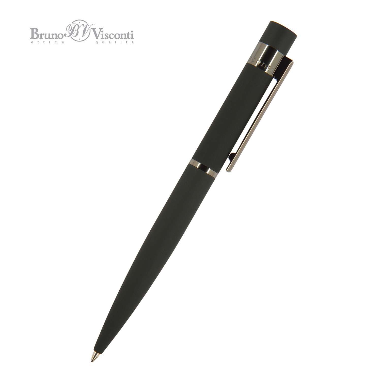 Ручка шариковая и карандаш Bruno Visconti Автоматическая VERONA цвет корпуса черный 1 мм синий в черном футляре - фото 5