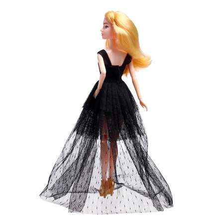 Кукла-модель Happy Valley шарнирная «Ксения - Модный показ» в черном платье