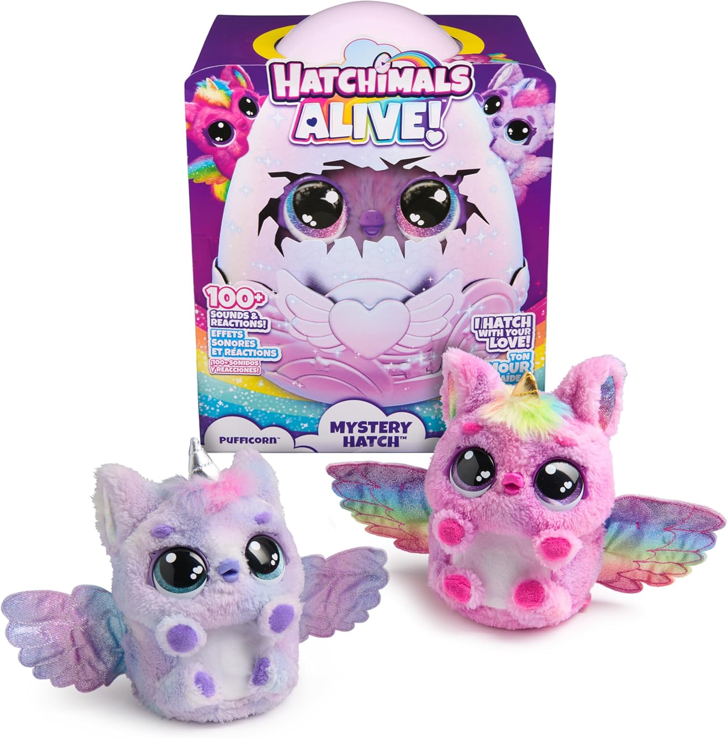 Фигурка Hatchimals Alive Пуфиккорн - фото 1