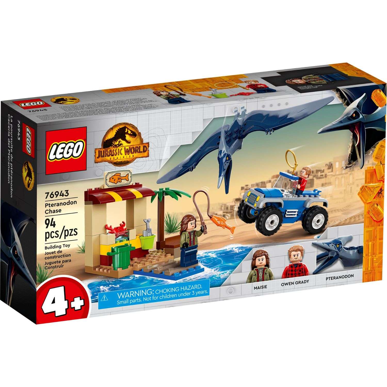 Конструктор LEGO Jurassic World Погоня за птеранодоном 76943 - фото 1