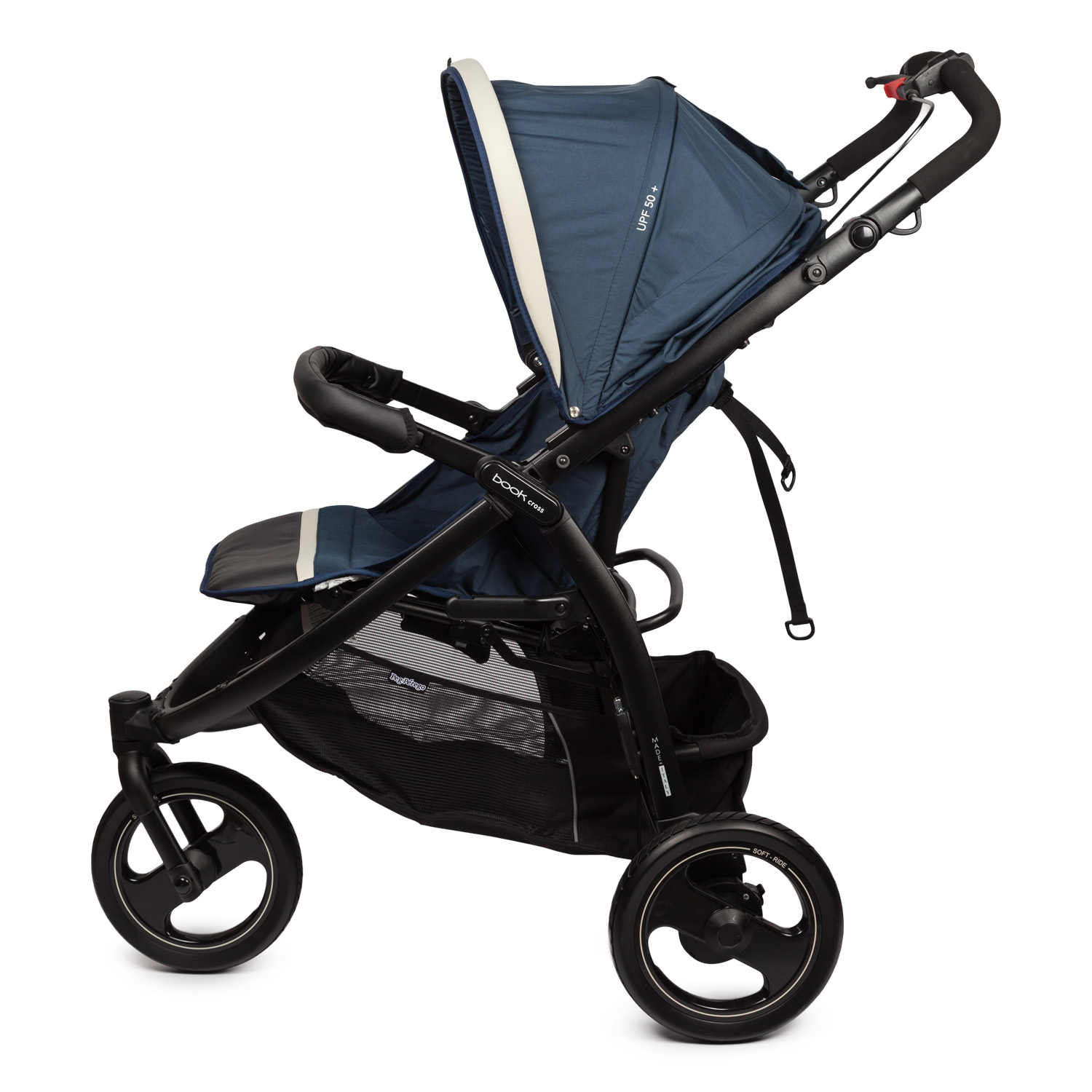 Коляска прогулочная Peg-Perego Book Cross Breeze Blue - фото 6