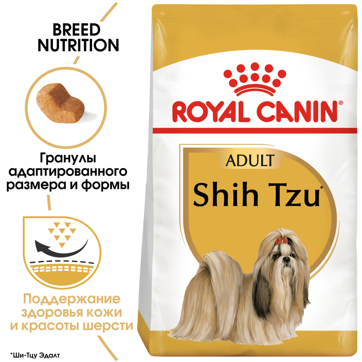 Корм для собак ROYAL CANIN породы ши-тцу 1.5кг - фото 1