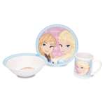 Набор посуды STOR Snack Set Frozen Sisters 3 предмета 1CSC20002672