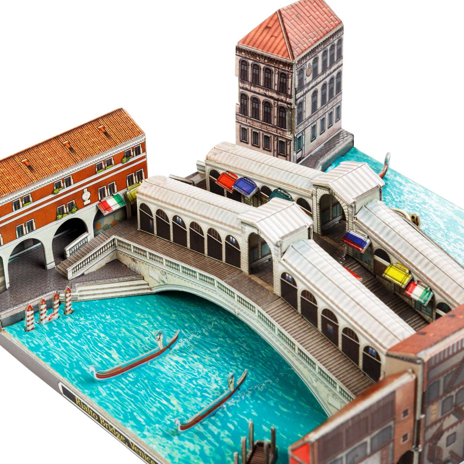Сборная модель Умная бумага Города в миниатюре Мост Риальто 604 604 - фото 4