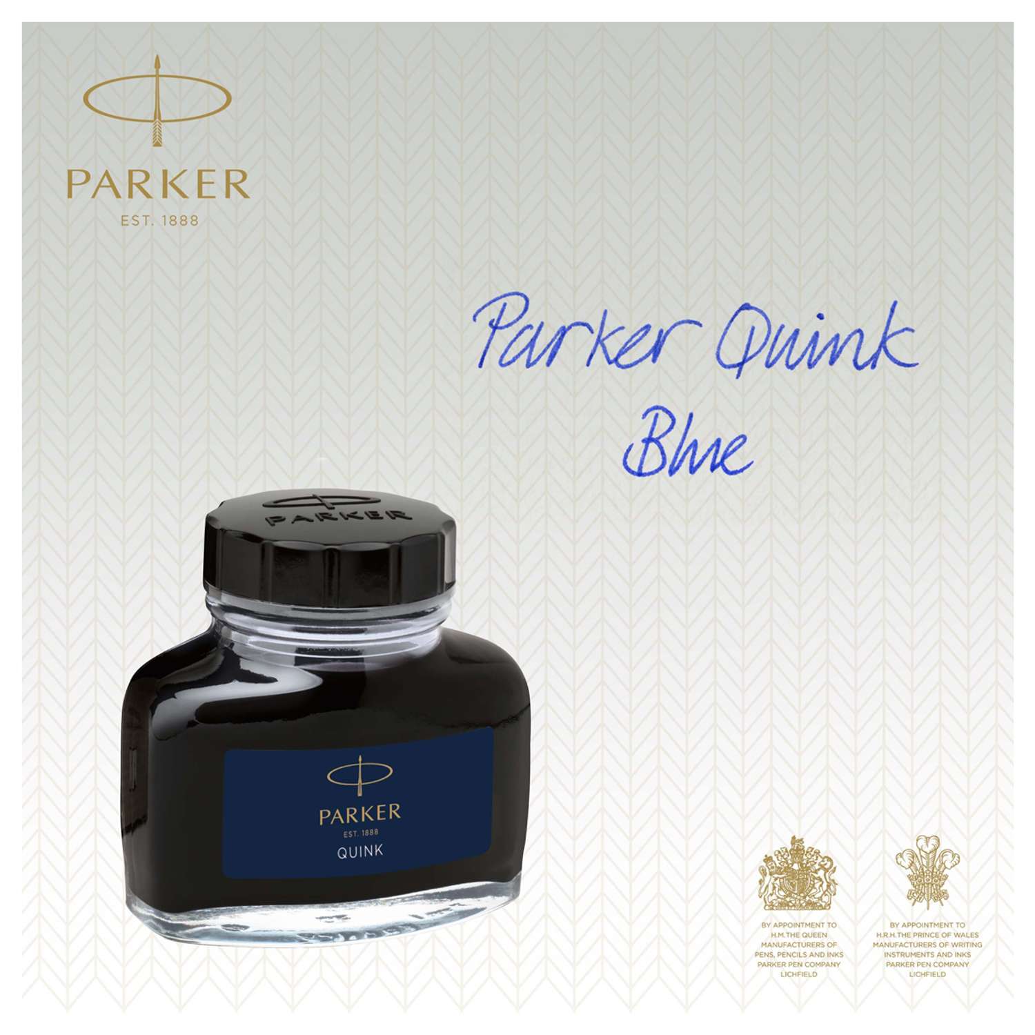 Чернила PARKER Bottle Quink синие 57мл - фото 3