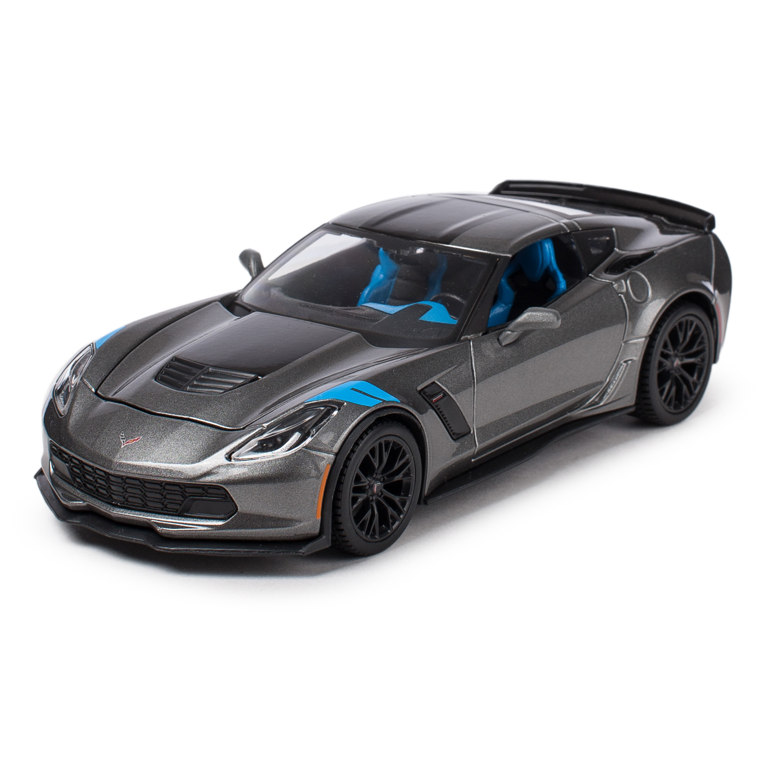 Автомобиль MAISTO Chevrolet Grand Sport 1:24 серый 31516 - фото 1